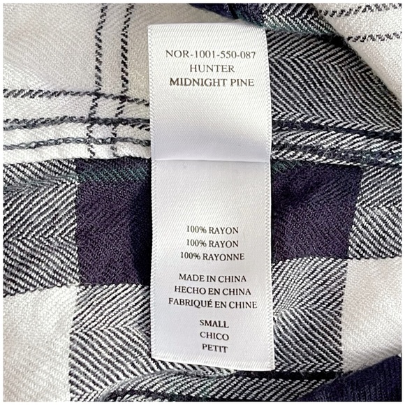 Rails Hunter Shirt in Midnight Pine Small - Picture 11 of 15